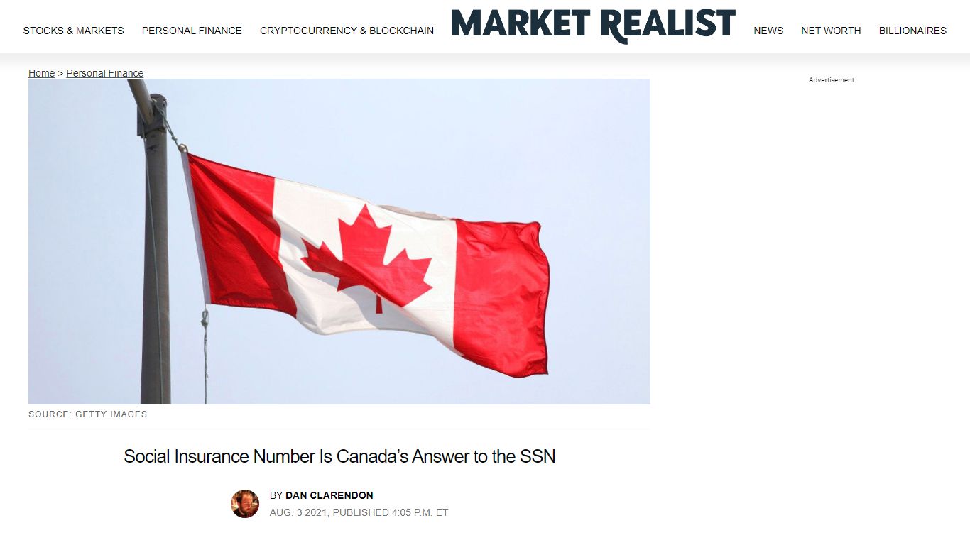 Do Canadians Have Social Security Numbers? Meet the SIN - Market Realist